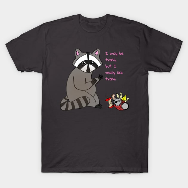 Self Love Raccoon T-Shirt by Underbite Boutique
